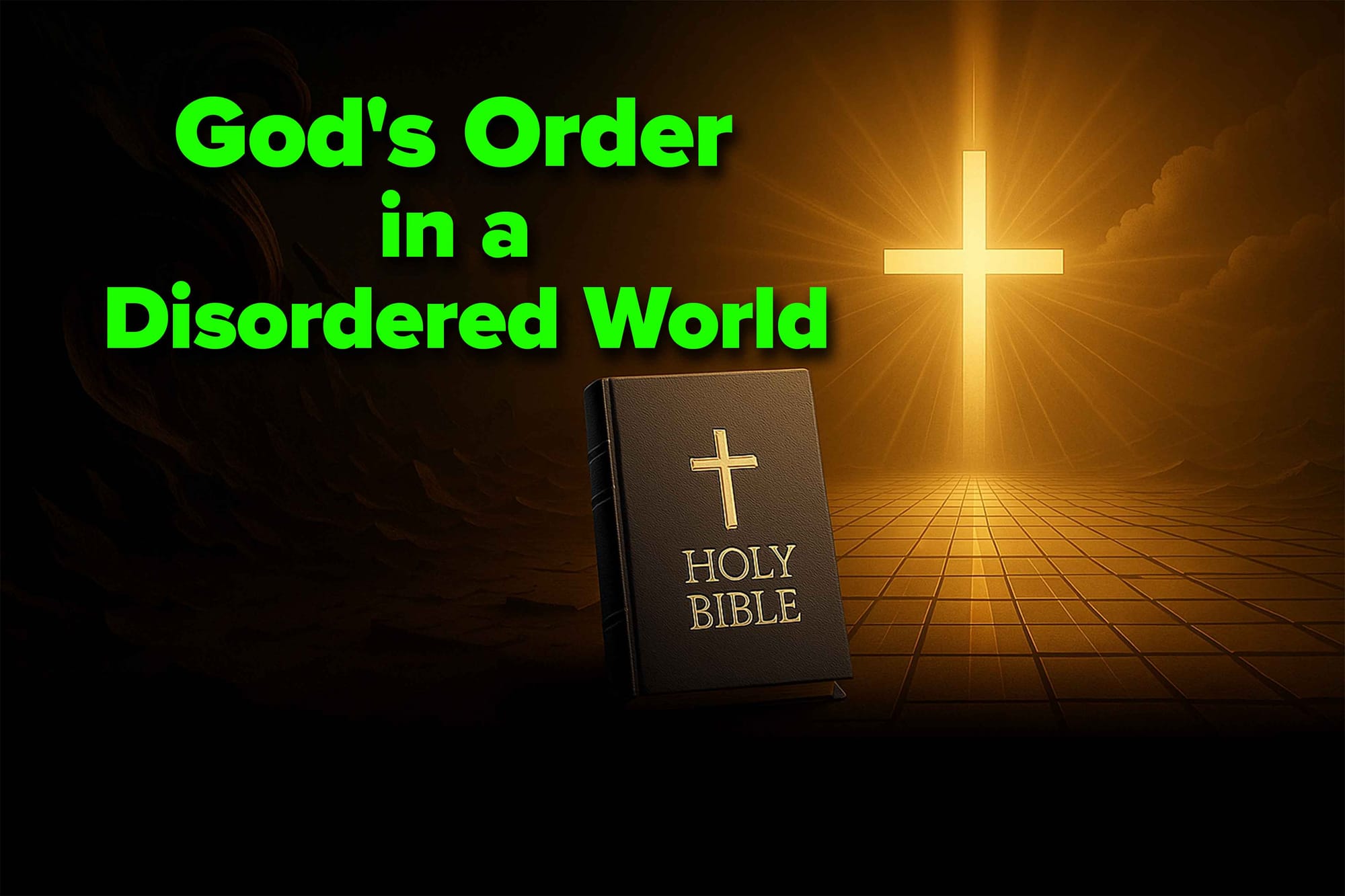 God's Order in a Disordered World: A Biblical Affirmation