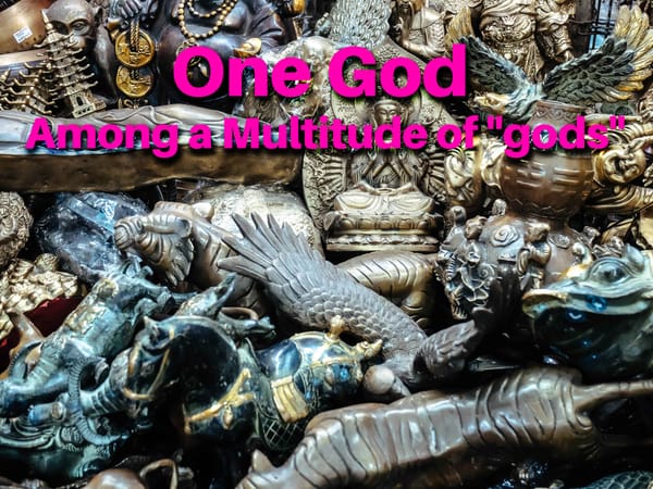 One God Among a Multitude of "gods": A Philosophical and Biblical Response to a Popular Atheist Argument